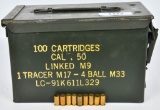 Large Metal Ammo Can Full Of .45 ACP Empty Brass