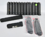 (16) Various Glock Factory Magazines some new in