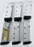 6 Springfield .40 Caliber 8 Round Magazines