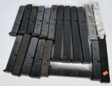 (20) UZI magazines various 9mm and .45 Acp