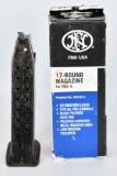 (2) FNH USA 17 Round Magazines for FNS-9 one new