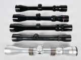 5 Various Branded Long Range Riflescopes