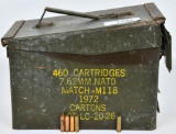Large Ammo Can Full Of .30 Carbine Empty Brass