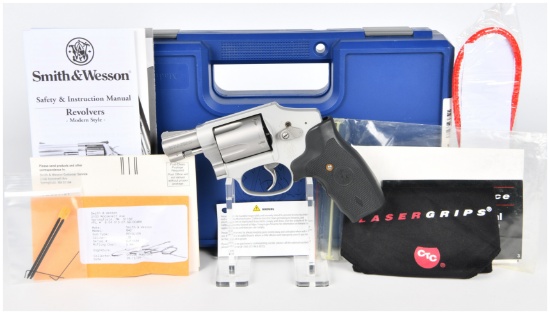 Smith & Wesson Model 642-2 Airweight .38 S&W Special +P Revolver