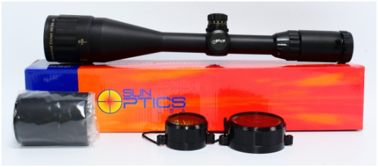 Sun Optics USA Air-A-Tac TRUTAC 6-24x50 Illuminated Etched Mil-Dot Rifle Scope