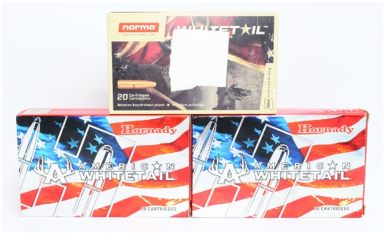 60 Rounds of .300 Winchester Magnum Ammunition by Norma and Hornady