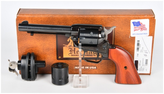 At Auction: Heritage Rough Rider .22 LR / .22 Mag Revolver w/ Box