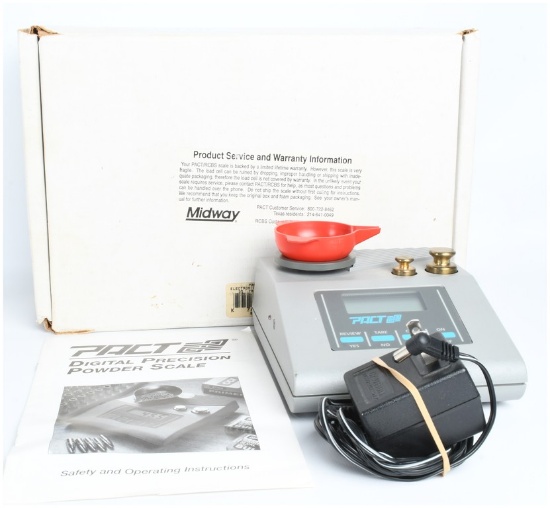 PACT BBK II Digital Precision Powder Scale