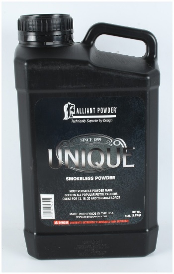 Alliant Powder Unique Smokeless Powder 4 Lbs