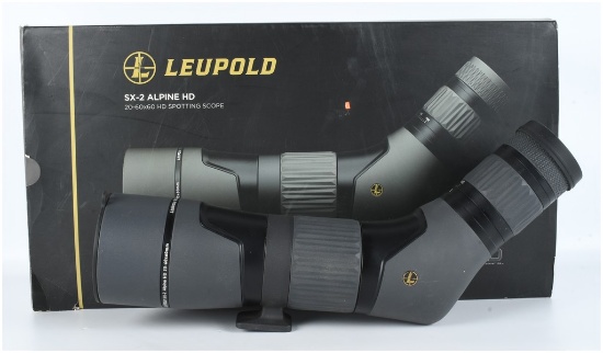 Leupold SX-2 Alpine HD 20-60x60mm Angled Spotting Scope