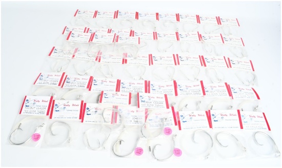 44 Wally Whale Saltwater Fishing Hooks and Halibut Leaders
