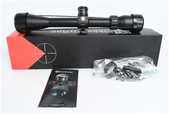 Nikko Stirling Game Pro 4-12x40 Rifle Scope with Target Turret