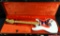 Early 1970s Fender Stratocaster Electric Guitar Original Case