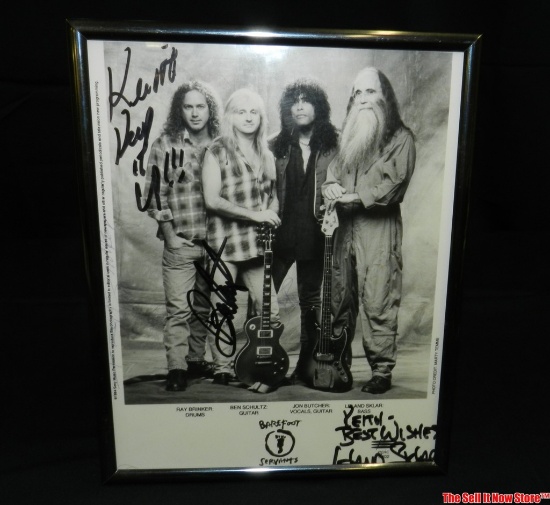 Barefoot Servants Signed Band Picture