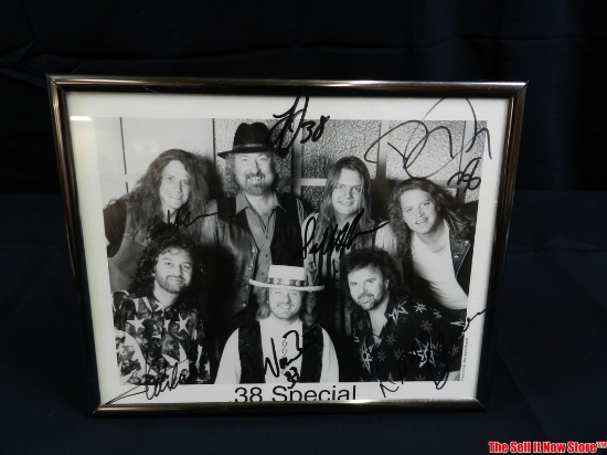 38 Special Signed Band Picture