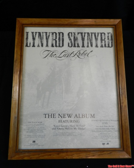 Lynyrd Skynyrd Album Release Poster