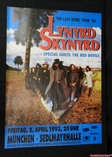 Lynyrd Skynrd Band Poster