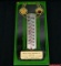 Edgerton Farmers' Warehouse Company Wisconsin Advertising Thermometer