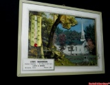 Louis Halverson Custom Corn Shelling Iowa Advertising Thermometer