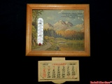 Johnson's Radio Shop Wisconsin Advertising Thermometer