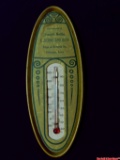 Joseph Ballin Clothing & Hats Iowa Advertising Thermometer