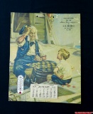 H.E. Becker's Beer Wine & Liquor Advertising Thermometer