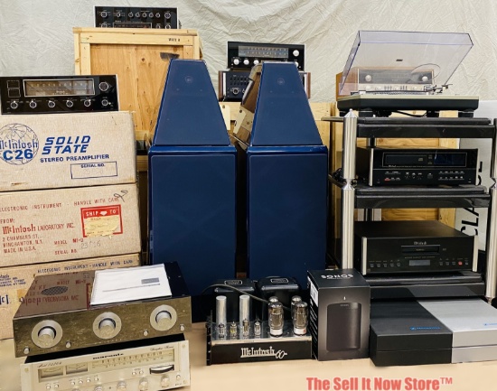 McIntosh, Marantz & More Stereo HiFi Gear Auction!