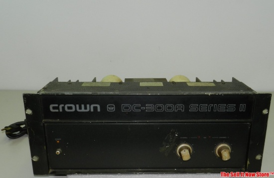 Crown DC300A Stereo Power Amplifier