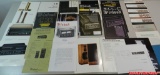 Lot of Vintage Audio Gear Manuals Brochures, many NOS