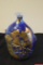 Decorative Art Glass Vase 2006, in the style of Jean-Claude Navarro.