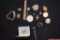 Assorted Jewelry including Pins, Watches, etc
