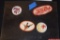 Various Oakland Raiders San Diego Chargers and other Pepsi Cola Sports Patches