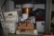 Shelf contents including flooring and building supplies