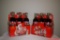 Special Edition 1998 Vintage Coca-Cola Bottles 1999 Vintage 6-Pack Santa Edition