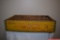 1950's 1960's Vintage Coca-Cola Soda Wood Crate Yellow With Red Lettering Coke
