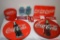 Lot of Vintage Coca-Cola Collectibles Mouse Pads Cork Coasters Patches Pouch Thimbles