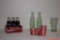 Lot of Vintage Coca-Cola Collectibles Mini Japanese & Classic Coke Bottle Mini Can Trinkets