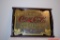 Vintage Coca-Cola 5 Cents Relieves Fatigue Mirror Serving Tray