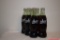Lot of 6 Vintage 1986 Full Glass Coca-Cola Bottles