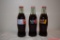 Lot of Vintage Coca-Cola Glass Bottles 1998 Nascar 1996 Classic Las Vegas World of Coke