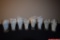 Lot of 8 Vintage 1970s Coca-Cola Bell Shaped Glasses Enjoy Coke