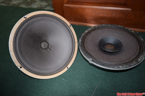 Various working 12" GE and EV woofers