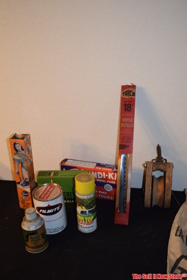 Lot of Vintage Advertising Products Some in Box