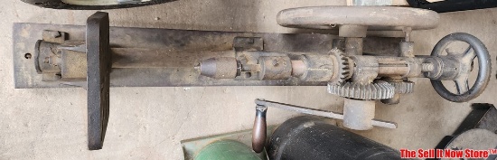 Antique Turn Of The Century Manual Drill Press