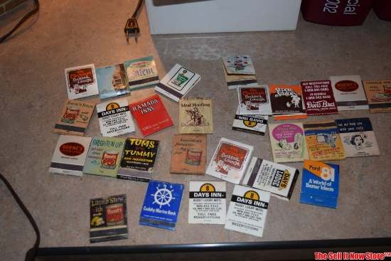 Lot of Various Vintage Advertising Matchbooks