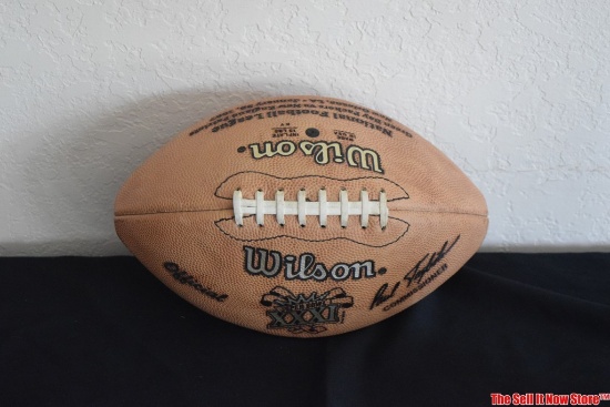 Green Bay Packers Official 1996 World Champions Super Bowl XXXI Wilson Football