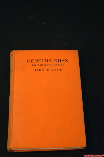 Genghis Khan by Harold Lamb Early Edition