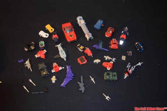 Various Transformer Toys as shown