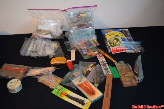 Misc Vintage Fishing Lures and other memorbillia