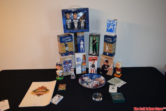 Milwaukee Brewers Commerative Items Bobble Heads and Miller Park